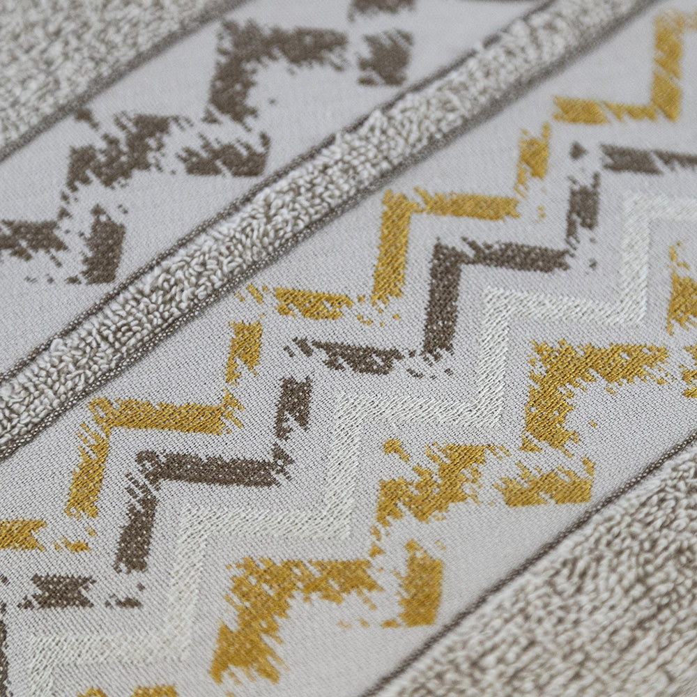 Set Spugne Bagno Cuzco 2 Pezzi Ospite Salvietta in Cotone Jacquard