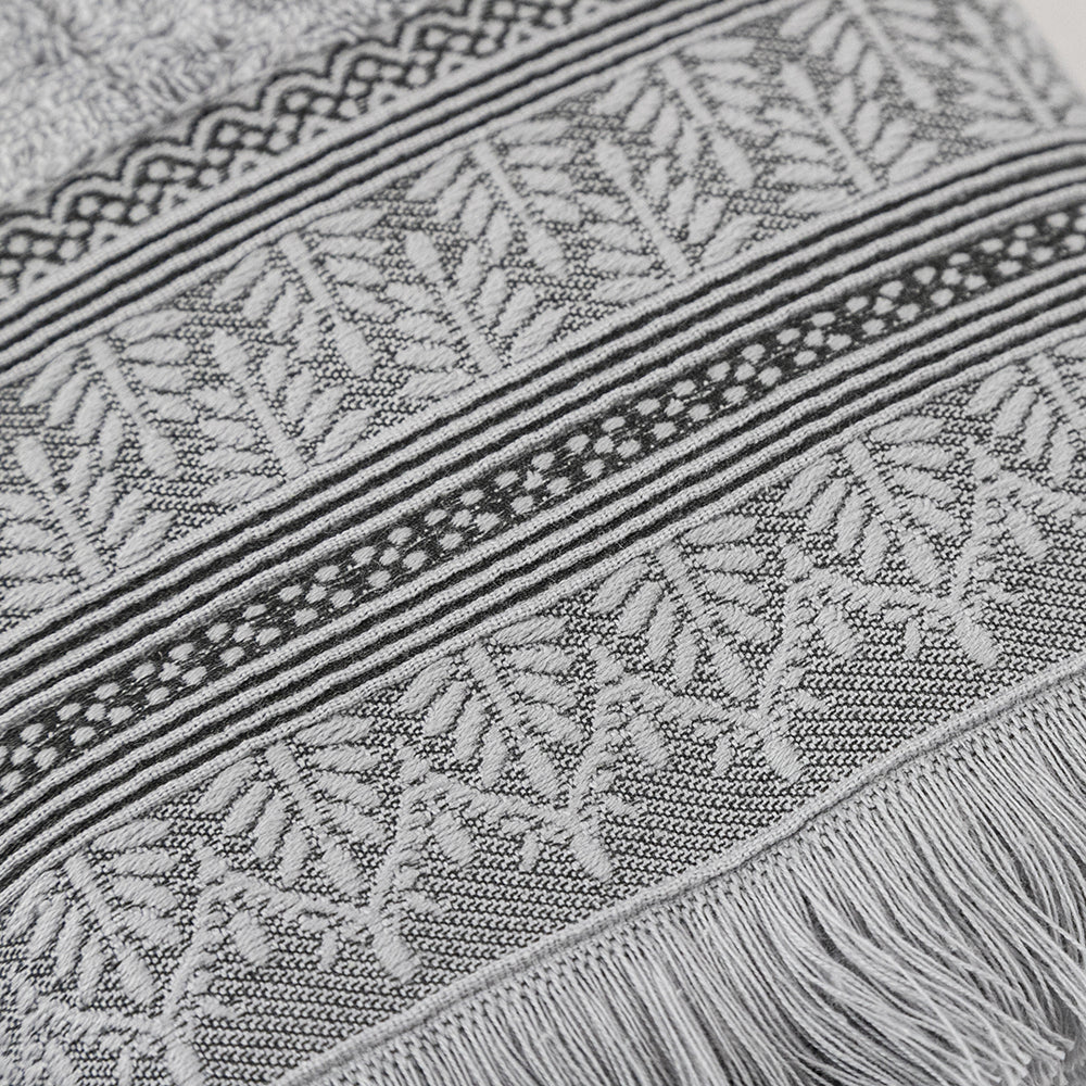 Set Spugne Bagno Mendhi 2 Pezzi Ospite Salvietta in Cotone Jacquard