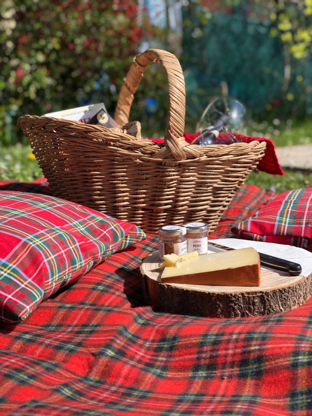 Coperta da Picnic Scozzese Ripiegabile
