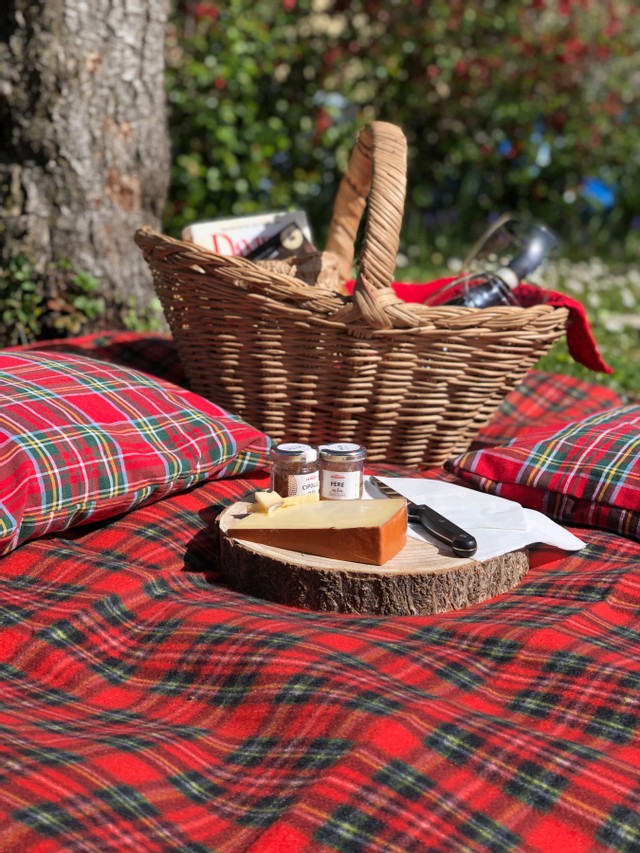 Coperta da Picnic Scozzese Ripiegabile